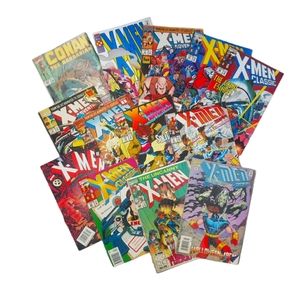 13 Vintage Marvel Comic Books